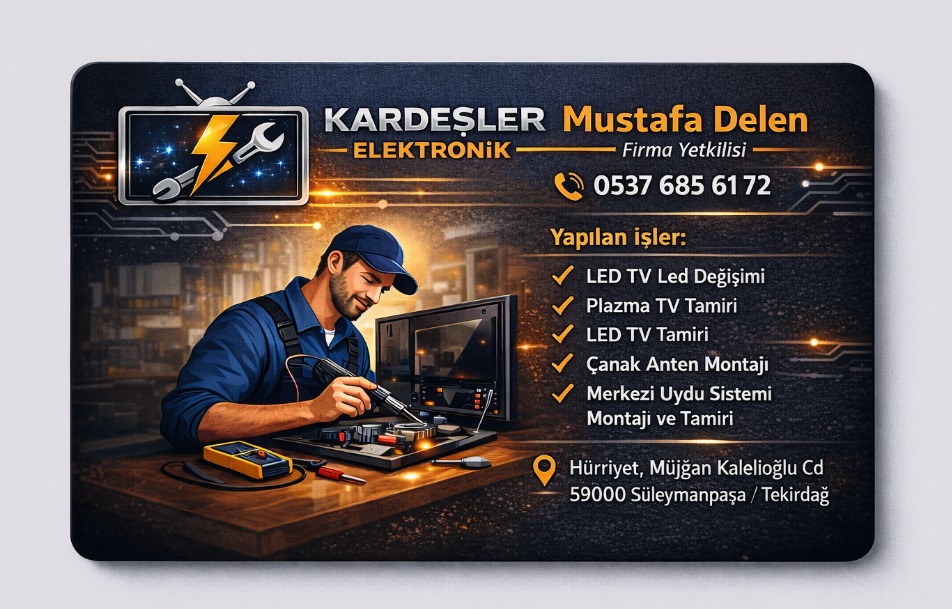 Tekirdağ Televizyon Tamircisi